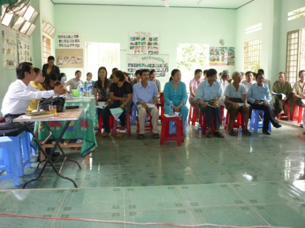 Huyện Hớn Quản tổ chức Hội nghị nhân dân  về công tác gia đình năm 2011