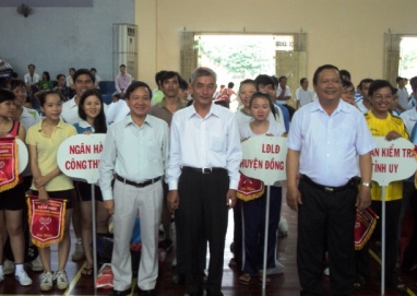 Giải Cầu lông CNVCLĐ tỉnh Bình Phước mở rộng năm 2012 thành công tốt đẹp