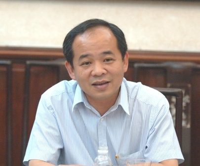 Thứ trưởng Lê Khánh Hải phát biểu tại cuộc họp