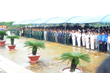 Lễ viếng, Lễ truy điệu, Lễ an táng hài cốt liệt sỹ quân tình nguyện Việt Nam hy sinh trong các thời kỳ chiến tranh ở Campuchia
