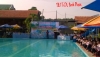 Toàn cảnh Lễ khai giảng lớp Bơi phổ cập tại hồ bơi phường Tân Bình