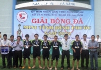 Kết thúc giải bóng đá Quốc tế Truyền hình Bình Phước tranh cúp Number1, năm 2012