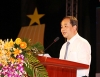 Thứ trưởng Lê Khánh Hải phát biểu tại buổi lễ