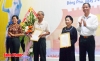 Đơn vị xã Tân Hòa và Tân Lập vui mừng đón nhận chứng nhận giải nhì phần văn nghệ từ Ban tổ chức