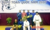 Đoàn Judo Bình Phước chụp ảnh lưu niệm tại giải