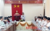 Đồng chí Trần Tuyết Minh kết luận tại buổi làm việc