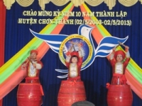 Liên hoan văn nghệ quần chúng huyện Chơn Thành lần thứ III, năm 2013