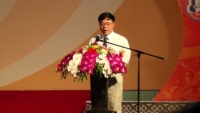 Đc Lê Văn Quang - PGD Sở, Trưởng BTC Liên hoan phát biểu bế mạc Liên hoan DSC00294